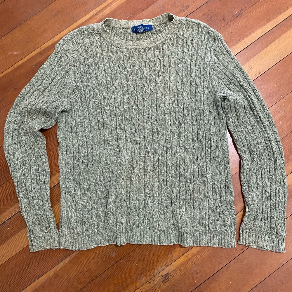 Green Karen Scott sweater